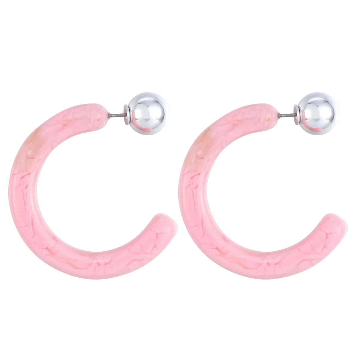 1Pair Women Earrings Stylish Vintage Simple Elegant Retro Resin Ethnic Earrings (Pink)
1Pair Women Earrings Stylish Vintage Simple Elegant Retro Resin Ethnic Earrings (Pink)