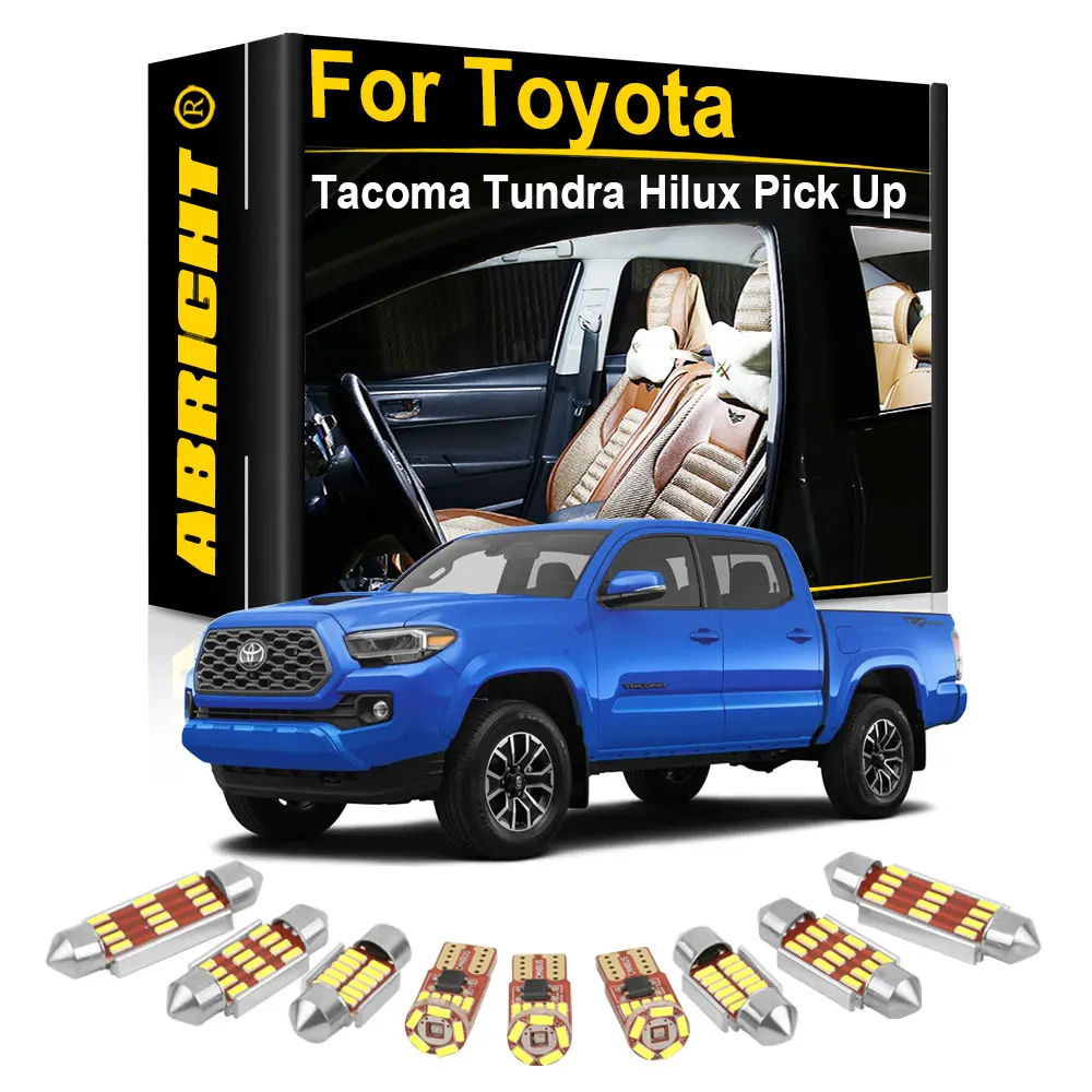 Canbus LED Interior Light For Toyota Tacoma Tundra Pick Up Hilux T100 Vehicle Dome Light License Plate Lamp Car Accessories
Canbus LED Interior Light For Toyota Tacoma Tundra Pick Up Hilux T100 Vehicle Dome Light License Plate Lamp Car Accessories