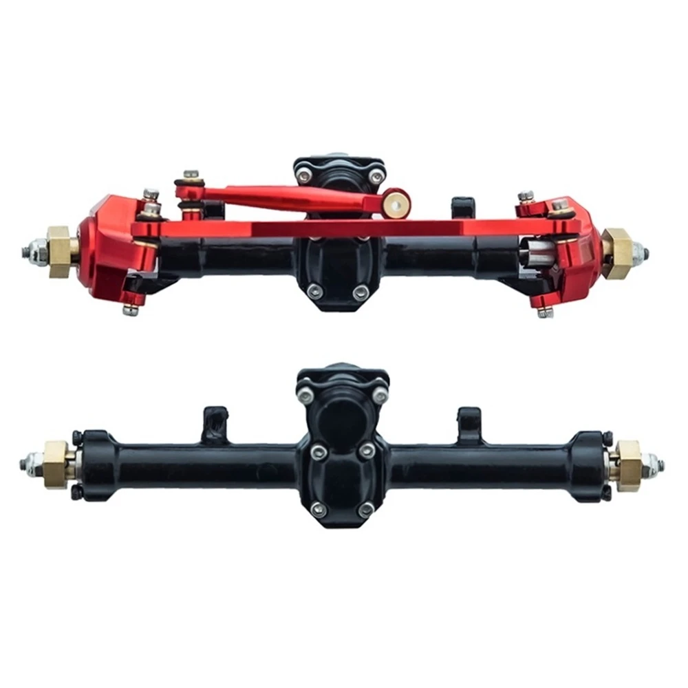 Metal Front & Rear Axle Complete Axles for Axial SCX24 90081 AXI00001 1/24 RC Crawler Car Upgrade Parts Accessories 2
Metal Front & Rear Axle Complete Axles for Axial SCX24 90081 AXI00001 1/24 RC Crawler Car Upgrade Parts Accessories 2