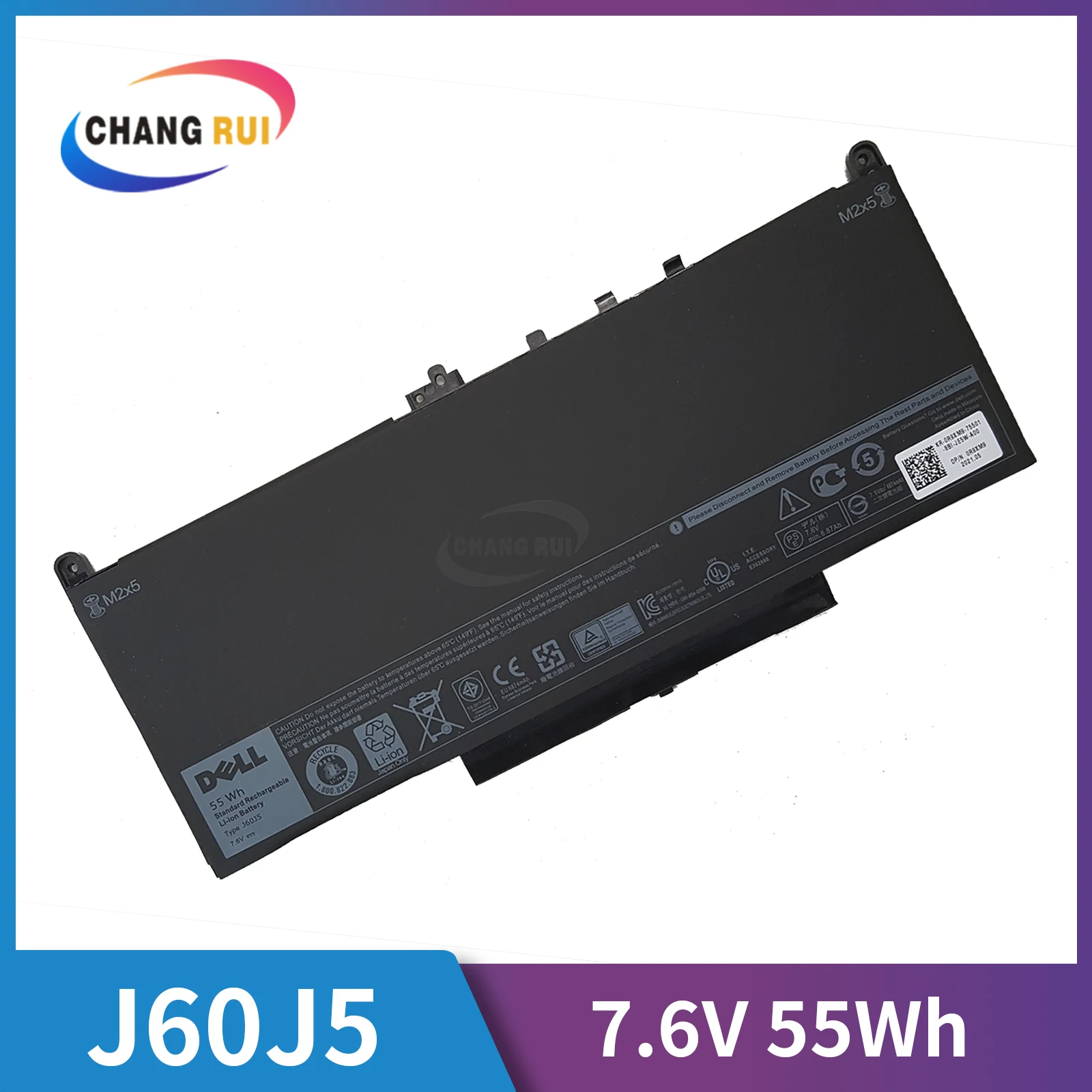 Аккумулятор J60J5 55Wh для ноутбука Dell Latitude E7270 E7470, оригинальный литий-ионный аккумулятор
Аккумулятор J60J5 55Wh для ноутбука Dell Latitude E7270 E7470, оригинальный литий-ионный аккумулятор