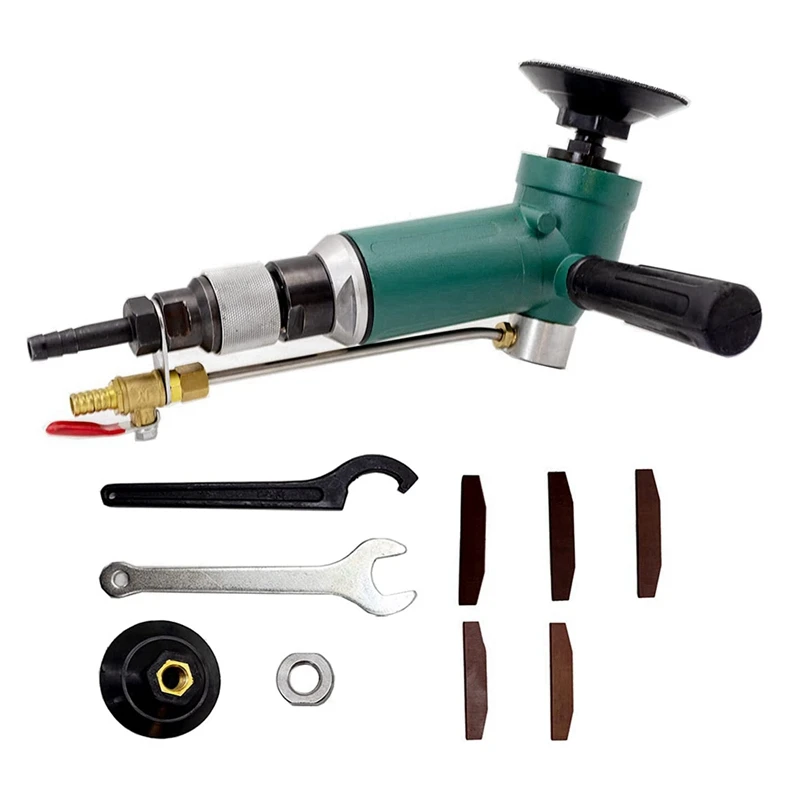 Wet Air Stone Polishers Pneumatic Water Grinders 10000RPM Air-Powered Wet Sander For Concrete Stone Granite
Wet Air Stone Polishers Pneumatic Water Grinders 10000RPM Air-Powered Wet Sander For Concrete Stone Granite