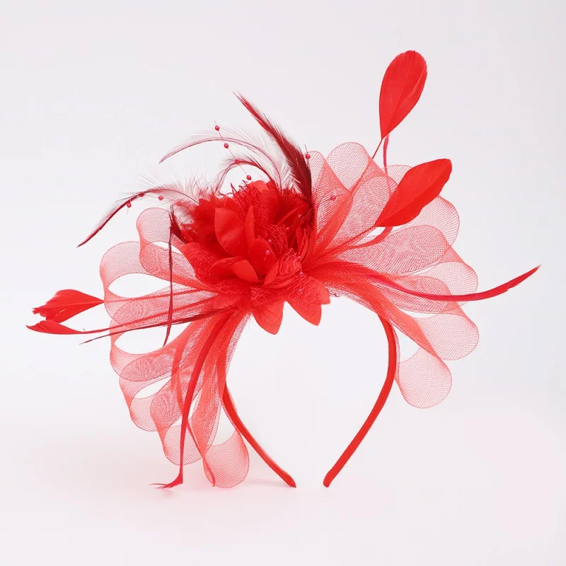 Popular Banquet Stretch Mesh Bowler Hat Bridal Feather Barrettes Billycock Ornament
Popular Banquet Stretch Mesh Bowler Hat Bridal Feather Barrettes Billycock Ornament