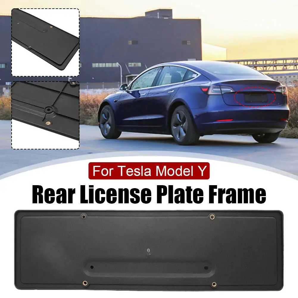 Car Body Rear License Plate Frame 1531449-00-B Car License Plate Bracket Car Accessories for Tesla MODEL Y V5K5 
Car Body Rear License Plate Frame 1531449-00-B Car License Plate Bracket Car Accessories for Tesla MODEL Y V5K5