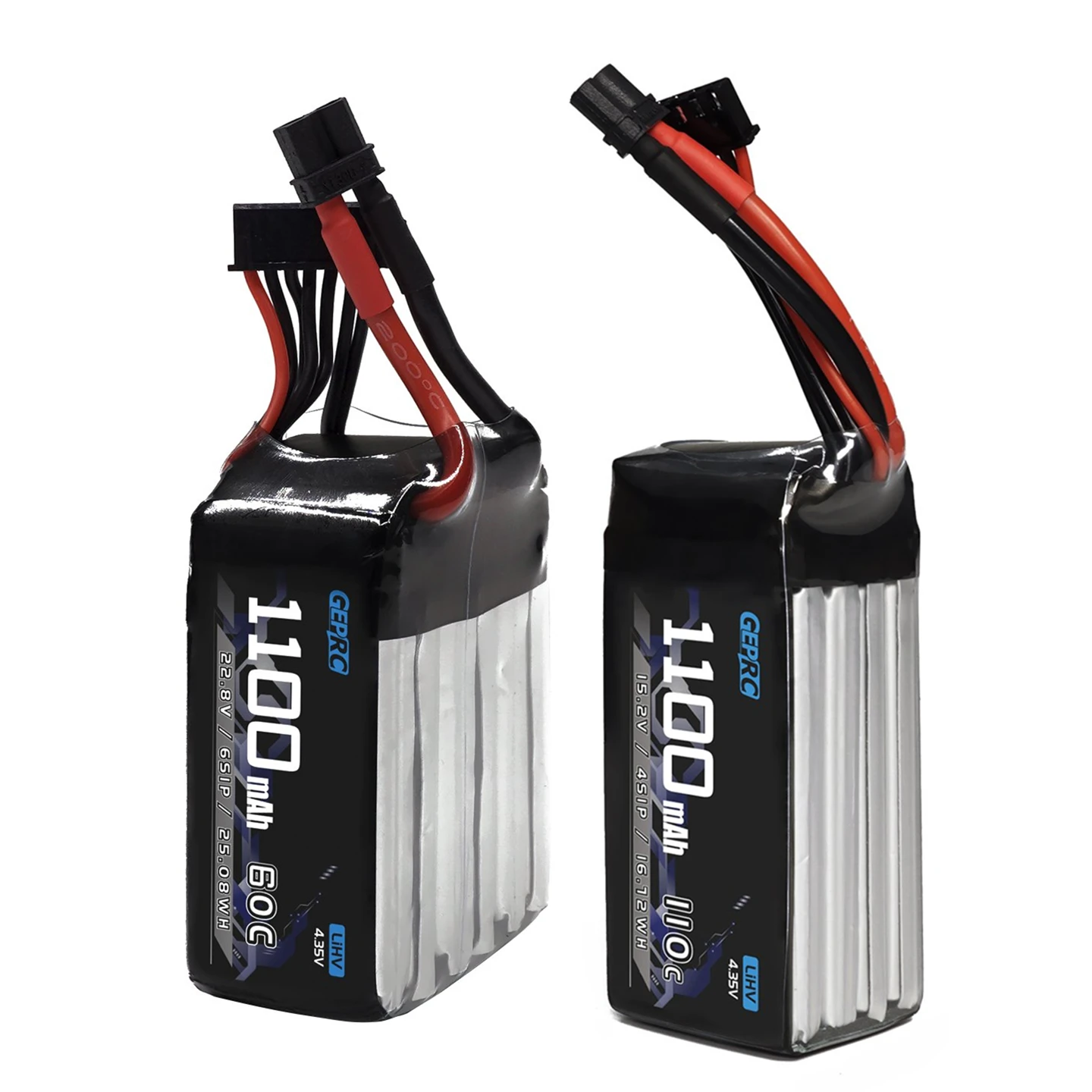 GEPRC 1100mAh 4S/6S 60C 22,8 V 110C 15,2 V LiHV батарея 530mAh 660mAh 4S 6S 380mAh 90/180C 6S 1550mAh 60C батарея FPV
GEPRC 1100mAh 4S/6S 60C 22,8 V 110C 15,2 V LiHV батарея 530mAh 660mAh 4S 6S 380mAh 90/180C 6S 1550mAh 60C батарея FPV