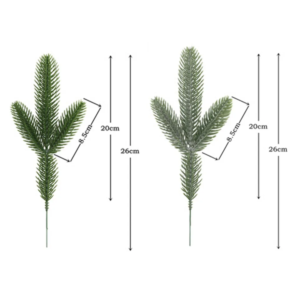 24 Pcs Artificial Tree Branches Pine Plastic Fake Plants 26cm DIY Wreath For Christmas Party Celebration Decoration Accessories
24 Pcs Artificial Tree Branches Pine Plastic Fake Plants 26cm DIY Wreath For Christmas Party Celebration Decoration Accessories