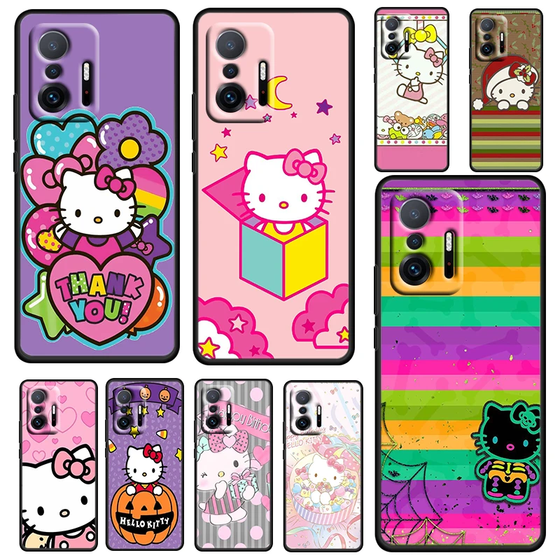 HelloKitty Cartoon Girl For Xiaomi Mi 12 12X 11 11T 10T 10S Ultra Pro Lite 5G Soft Silicone Black Phone Case Fundas Coque Cover
HelloKitty Cartoon Girl For Xiaomi Mi 12 12X 11 11T 10T 10S Ultra Pro Lite 5G Soft Silicone Black Phone Case Fundas Coque Cover