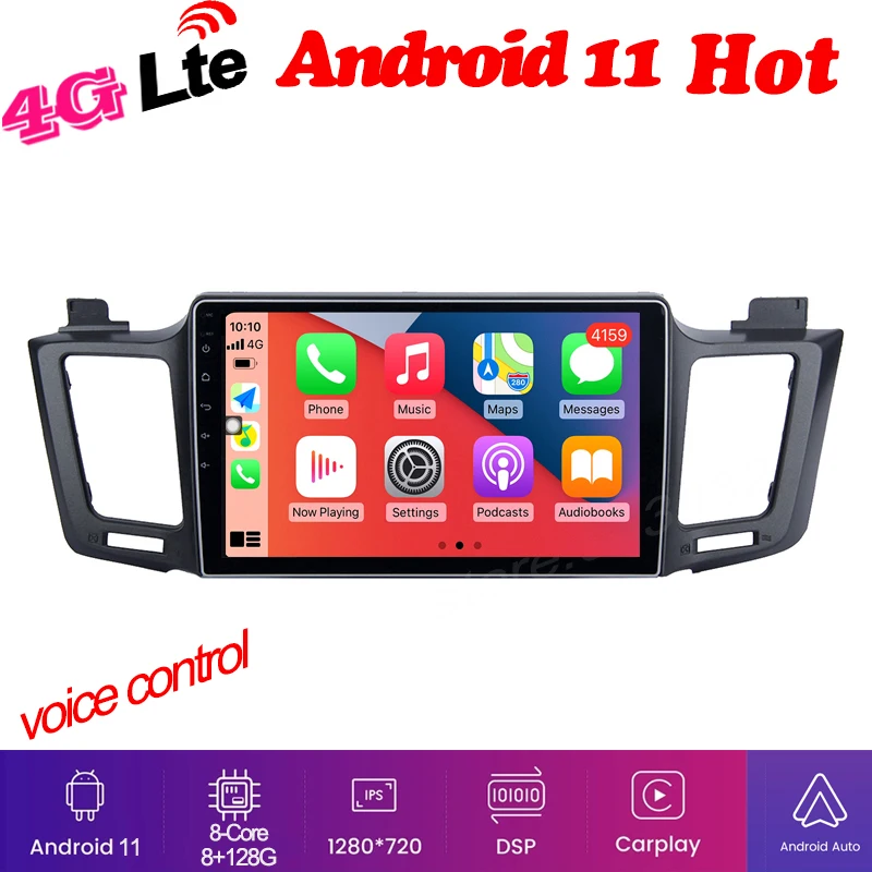 Octa core Android 11 Автомобильный GPS радио плеер для toyota RAV4 2013 2014 2015 2016 2017 carplay 4G lte wifi usb 8 + 128G Голосовое управление
Octa core Android 11 Автомобильный GPS радио плеер для toyota RAV4 2013 2014 2015 2016 2017 carplay 4G lte wifi usb 8 + 128G Голосовое управление
