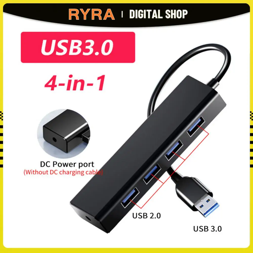 RYRA High Speed Hub Universal USB Hub 4 Port USB 3.0 Hub With Cable Mini Hub Socket Pattern Splitter Cable Adapter For Laptop PC
RYRA High Speed Hub Universal USB Hub 4 Port USB 3.0 Hub With Cable Mini Hub Socket Pattern Splitter Cable Adapter For Laptop PC