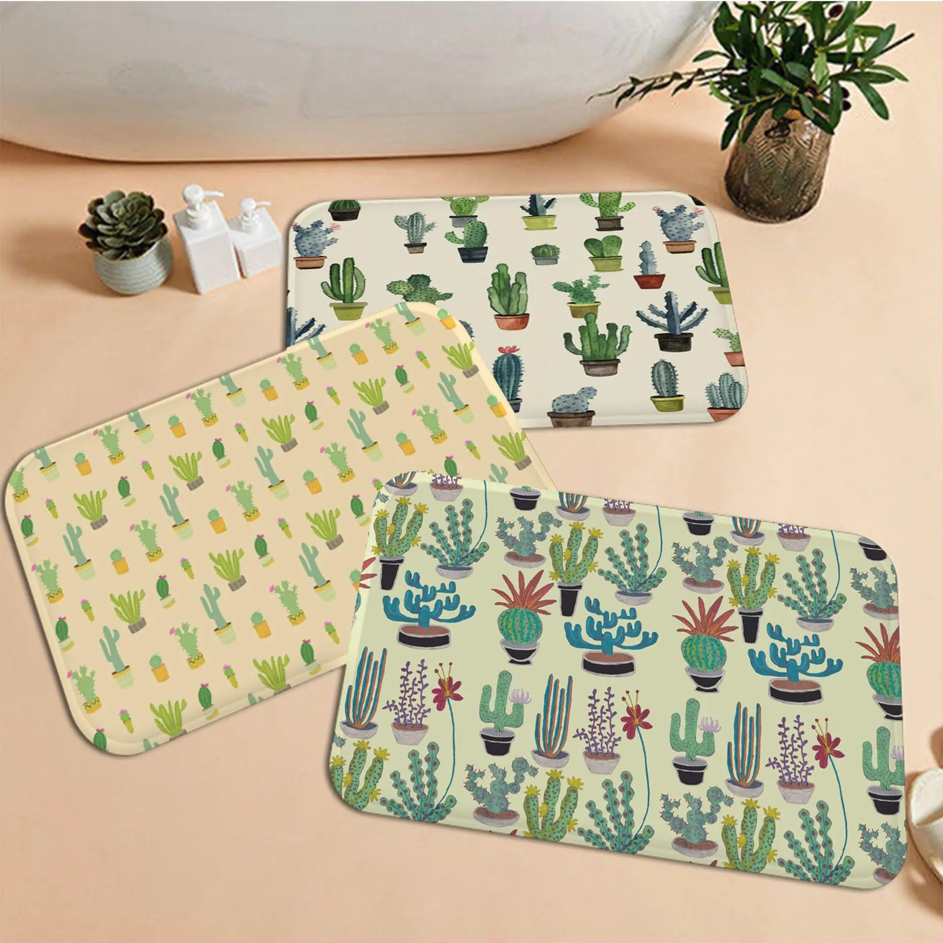 Cactus Kitchen Mat Retro Multiple Choice Living Room Kitchen Rug Non-Slip Bedside Area Rugs
Cactus Kitchen Mat Retro Multiple Choice Living Room Kitchen Rug Non-Slip Bedside Area Rugs
