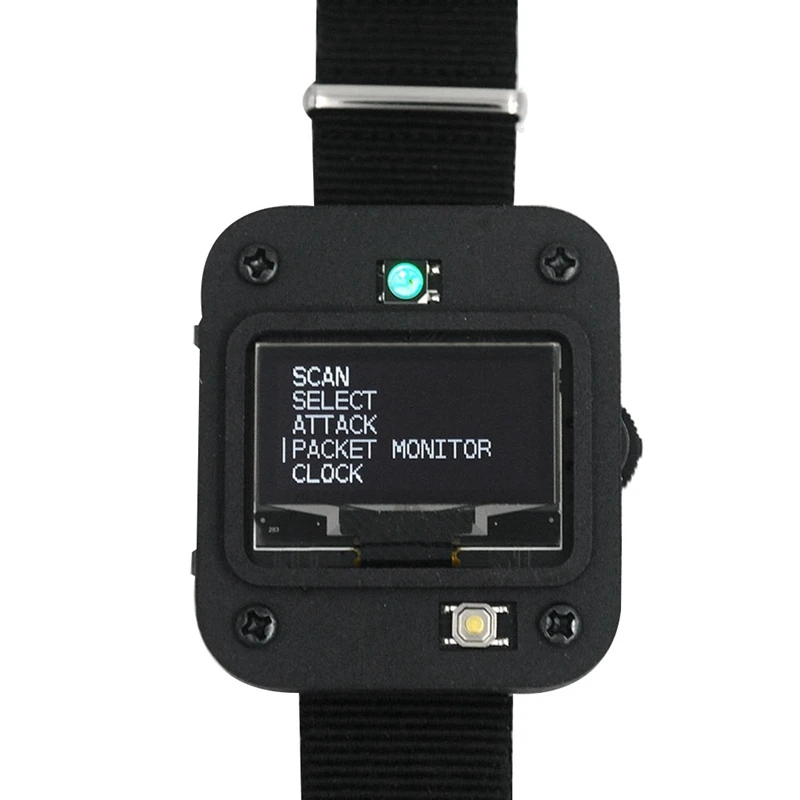 Deauther Watch V2 ESP8266 Programmable Development Board Smart Watch For Arduino Nodemcu I2-009
Deauther Watch V2 ESP8266 Programmable Development Board Smart Watch For Arduino Nodemcu I2-009