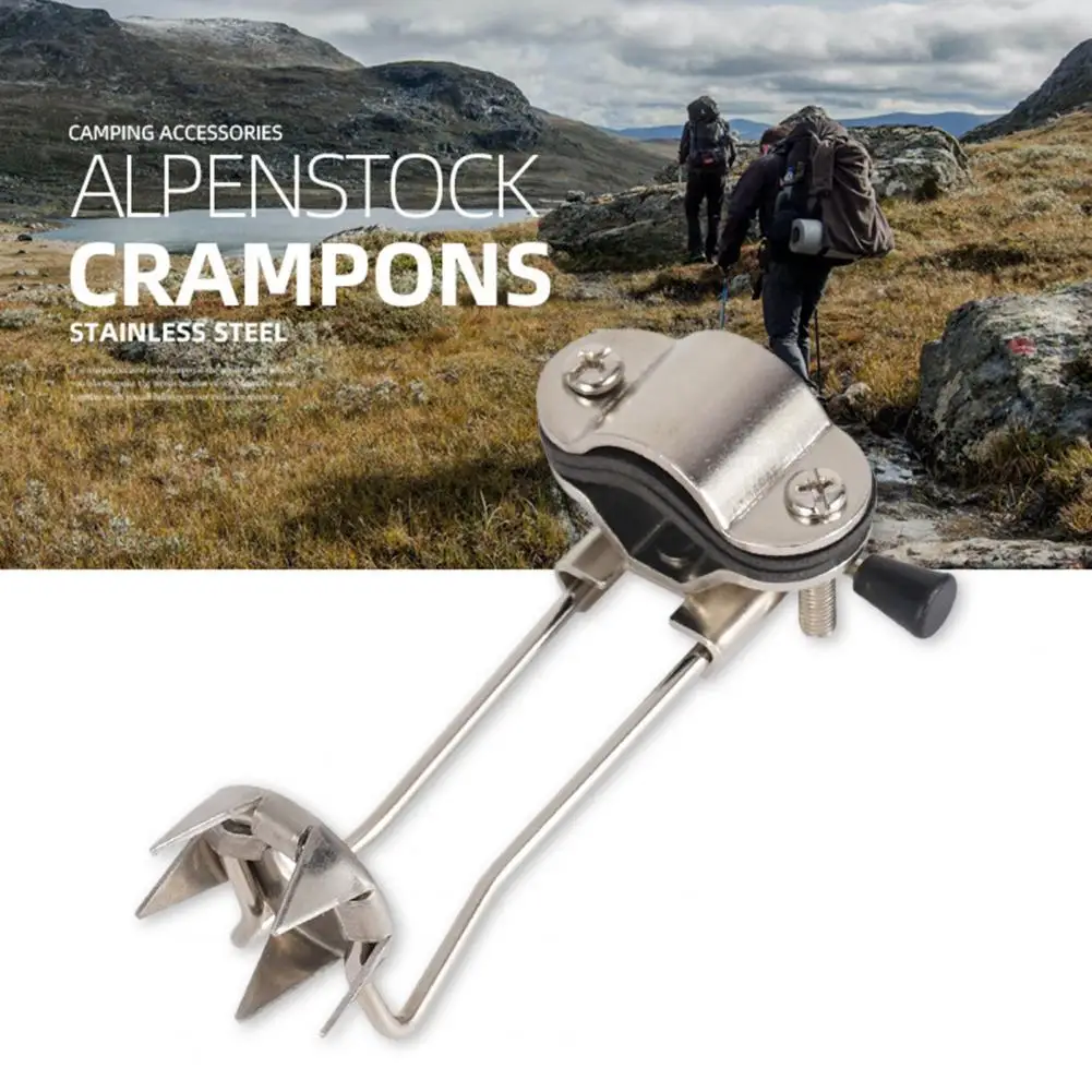 Walking Crutch Claw Anti-slip Corrosive Resistant Wear Resistant Ice Claw Trekking Pole Cane Tips for Hiking
Walking Crutch Claw Anti-slip Corrosive Resistant Wear Resistant Ice Claw Trekking Pole Cane Tips for Hiking