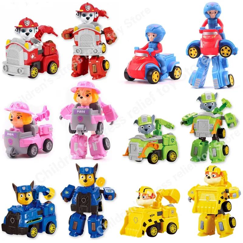 Paw Patrol Toy Dog Deformation Car Movable Doll Decoration Deformation Robot Ryder Captain Motorcycle Boy Christmas Gift
Paw Patrol Toy Dog Deformation Car Movable Doll Decoration Deformation Robot Ryder Captain Motorcycle Boy Christmas Gift