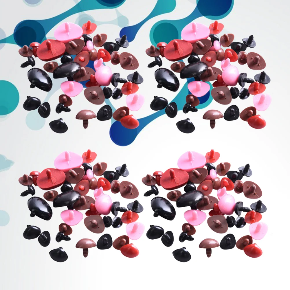 100 шт., плюшевые носы для кукол-медведей, 15 х20 мм 
100 шт., плюшевые носы для кукол-медведей, 15 х20 мм