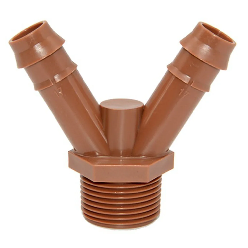 Drip Tubing Joints Tee Connectors Farms For Raised Garden Beds 3/4' Male Thread Garden Drip Irrigation System
Drip Tubing Joints Tee Connectors Farms For Raised Garden Beds 3/4' Male Thread Garden Drip Irrigation System
