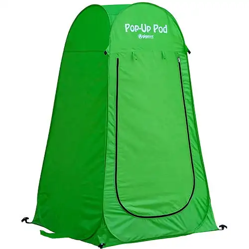 1-Person Pop Up Privacy Tent for Camping Changing Room, Portable Shower Station (Green)
1-Person Pop Up Privacy Tent for Camping Changing Room, Portable Shower Station (Green)