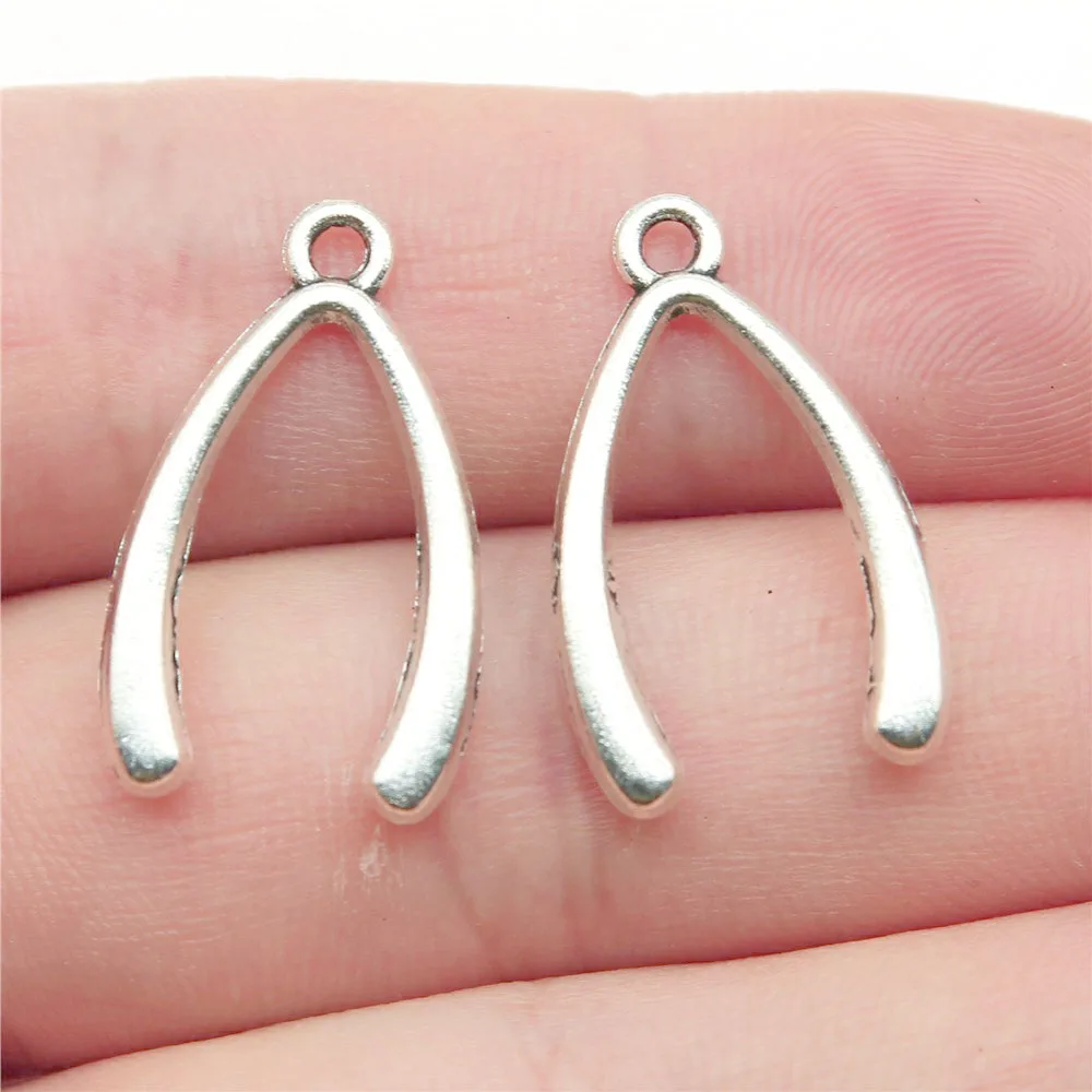 10Pcs Charms Lucky Wishbone Charms Wish Bone 25x14mm Pendants Antique for Jewelry Making DIY Handmade Craft Accessories
10Pcs Charms Lucky Wishbone Charms Wish Bone 25x14mm Pendants Antique for Jewelry Making DIY Handmade Craft Accessories