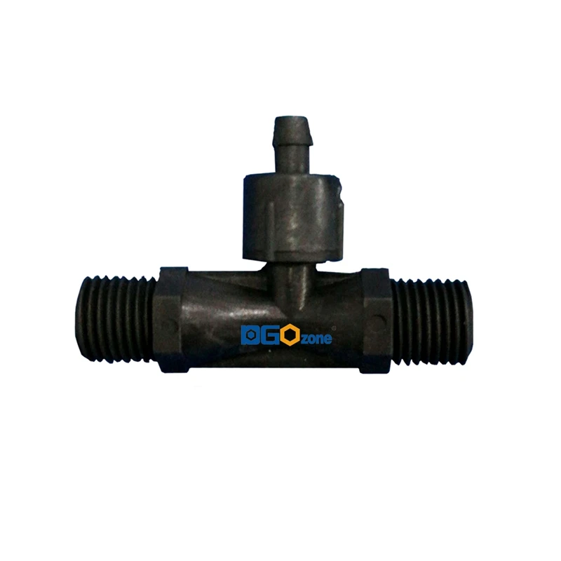 Free Shipping 1/4" Ozone Proof Venturi Tube Injector 2PCS O3 Mixer PVDF Ozonator Black Irrigation Mixing Connector KH-A12057
Free Shipping 1/4" Ozone Proof Venturi Tube Injector 2PCS O3 Mixer PVDF Ozonator Black Irrigation Mixing Connector KH-A12057