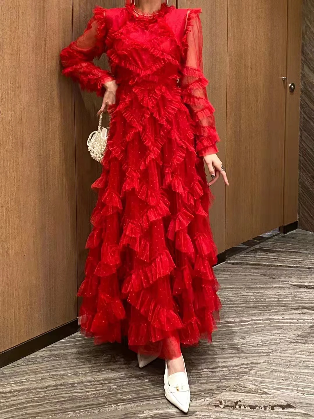 Пляжное туристическое вечерние 2023 летнее женское газовое платье с длинными рукавами и вышивкой 
Пляжное туристическое вечерние 2023 летнее женское газовое платье с длинными рукавами и вышивкой