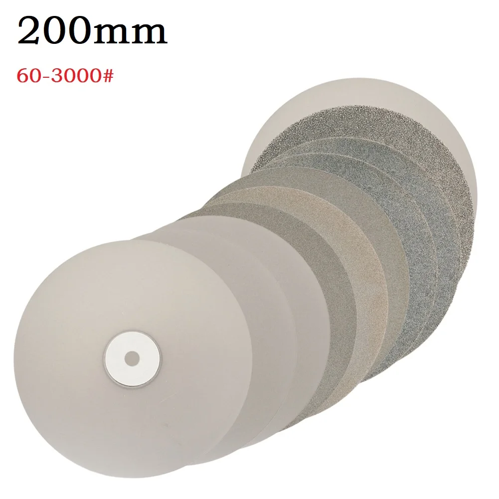 8inch 200mm Diamond Wheels Coated Lapping Disc Flat Lap Abrasive Grinding Disc Power Wheel 60#-3000# Grinding Wheel
8inch 200mm Diamond Wheels Coated Lapping Disc Flat Lap Abrasive Grinding Disc Power Wheel 60#-3000# Grinding Wheel