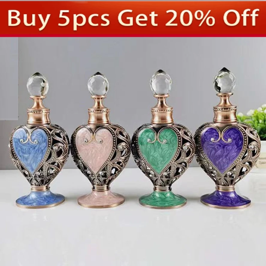 Antiqued Metal Perfume Bottle Arab Style Essential Oils Dropper Bottle Container
Antiqued Metal Perfume Bottle Arab Style Essential Oils Dropper Bottle Container