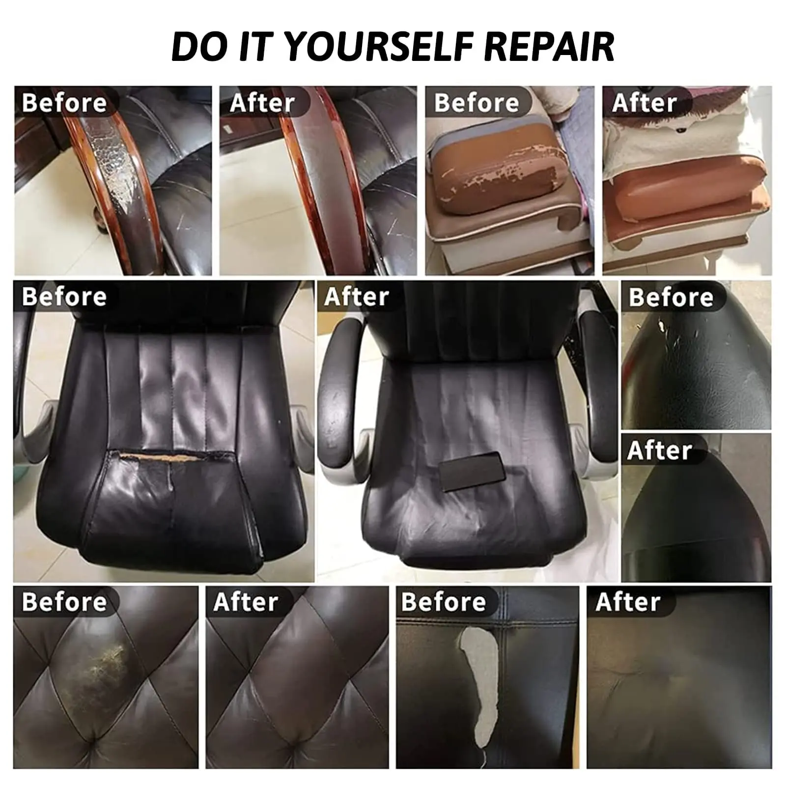 Self Adhesive Leather Repair Tape Sofa Car Seat Self Adhesive Patch Filling PU Repair Sticker Home Decor
Self Adhesive Leather Repair Tape Sofa Car Seat Self Adhesive Patch Filling PU Repair Sticker Home Decor