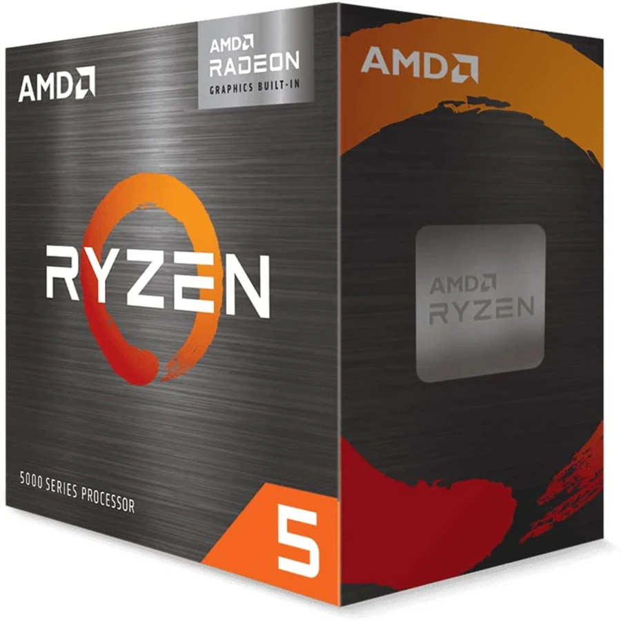 AMD Ryzen 5 5600G R5 5600G CPU 3.9GHz 6-Core 12-Thread Unlocked Desktop Processor with Radeon Graphics Game Processor Have Fan
AMD Ryzen 5 5600G R5 5600G CPU 3.9GHz 6-Core 12-Thread Unlocked Desktop Processor with Radeon Graphics Game Processor Have Fan
