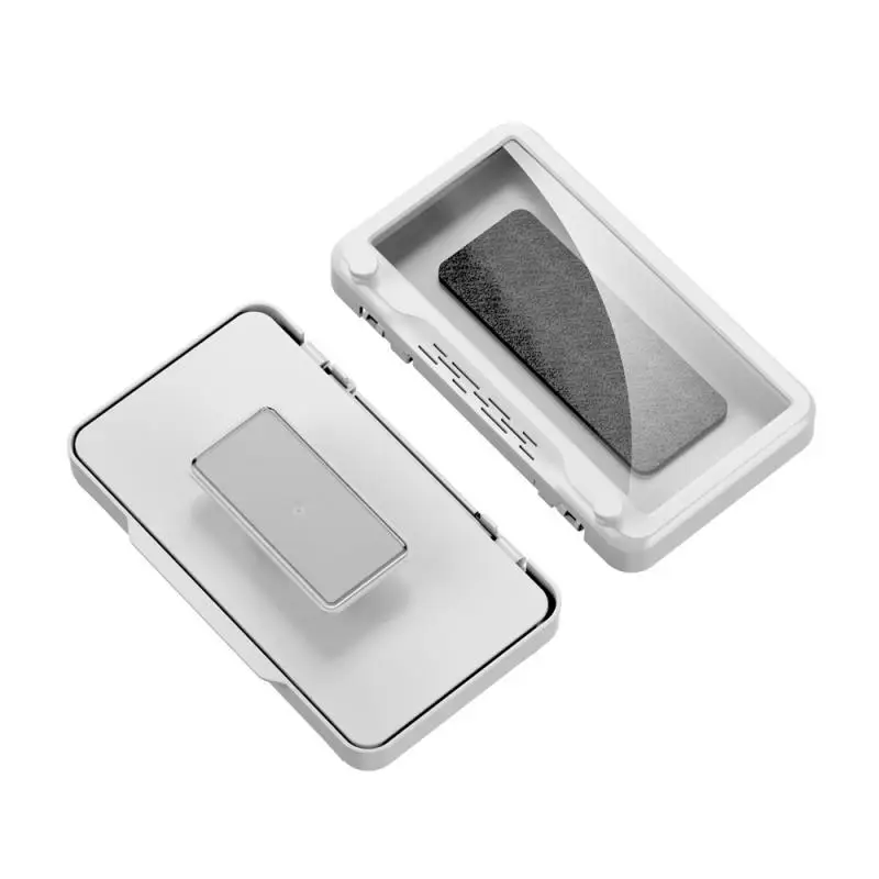 360-degree Rotary Bathroom Phone Shell Wall Hanging Home Wall Shower Sealing Storage Box Plastic Mobile Phone Box Waterproof
360-degree Rotary Bathroom Phone Shell Wall Hanging Home Wall Shower Sealing Storage Box Plastic Mobile Phone Box Waterproof