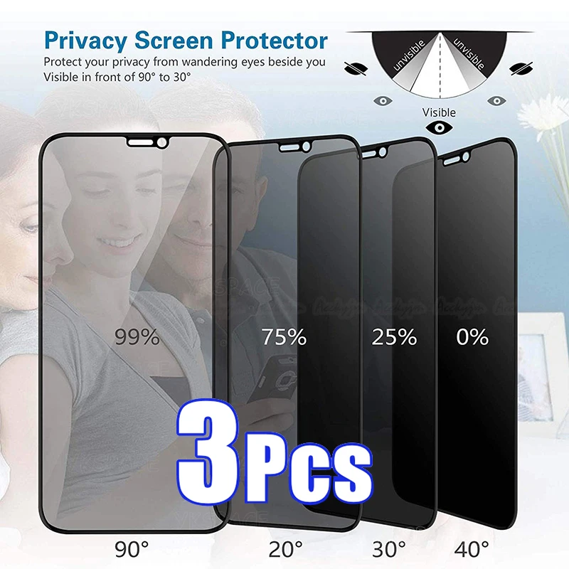 1-3Pcs Best Privacy 9H Tempered Glass For iPhone 11 12 13 Mini Pro XS MAX X XR 7 8 Plus SE 2 3 Anti Spy Peeping Screen Protector
1-3Pcs Best Privacy 9H Tempered Glass For iPhone 11 12 13 Mini Pro XS MAX X XR 7 8 Plus SE 2 3 Anti Spy Peeping Screen Protector