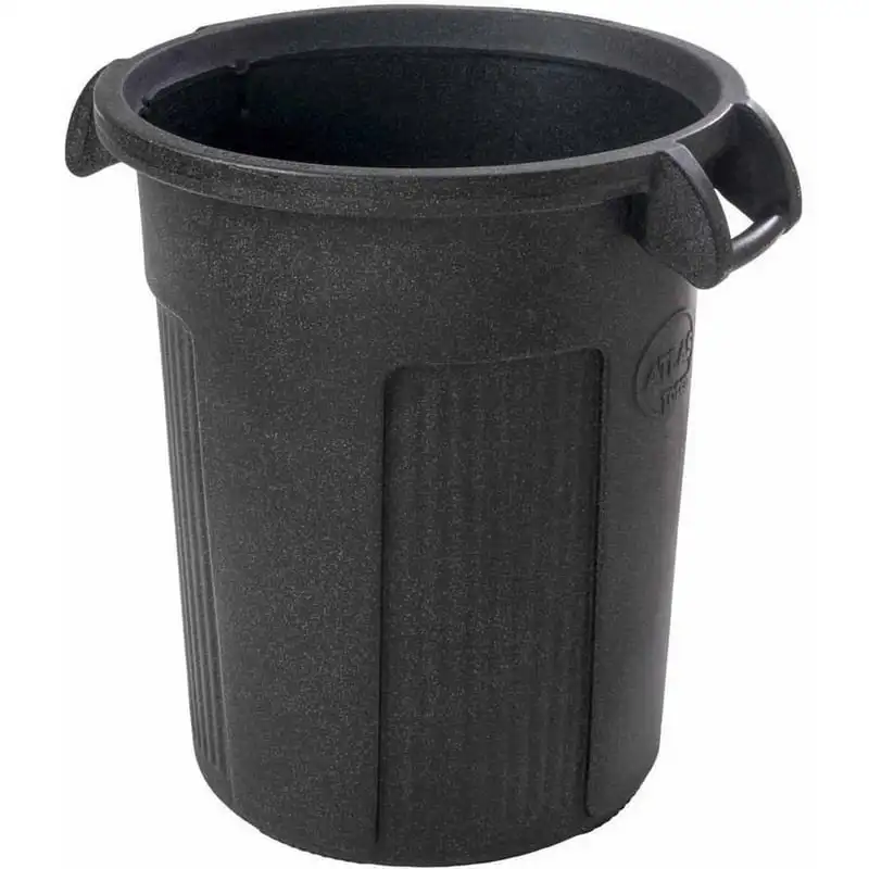 Outdoor Plastic 32 Gallon Atlas Round Trash Can - Dark Gray Garbage Bin Kitchen Bathroom Toilet Trash Can Best Automatic Inducti
Outdoor Plastic 32 Gallon Atlas Round Trash Can - Dark Gray Garbage Bin Kitchen Bathroom Toilet Trash Can Best Automatic Inducti