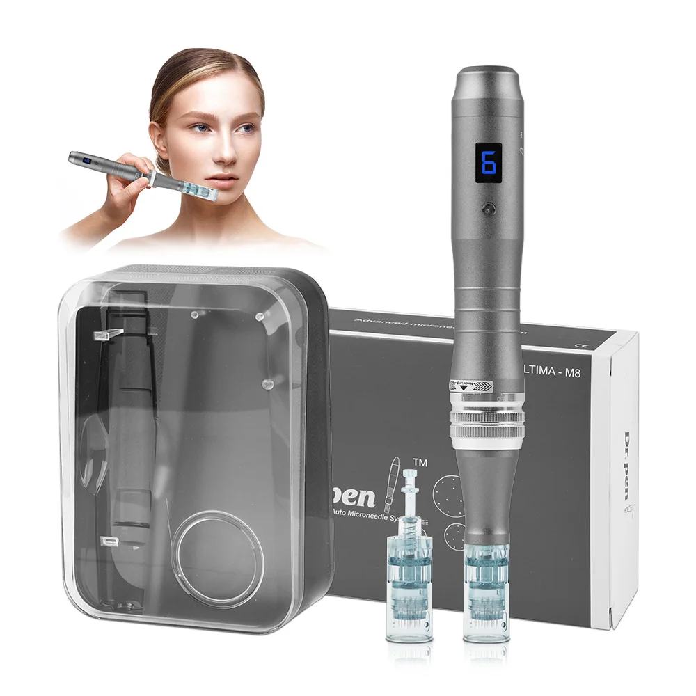 Original Dr Pen M8 Dermapen Electric Derma Pen RF Microneedling Machine Mts Microneedle Professional Facial Mesotherapy Apparatu
Original Dr Pen M8 Dermapen Electric Derma Pen RF Microneedling Machine Mts Microneedle Professional Facial Mesotherapy Apparatu