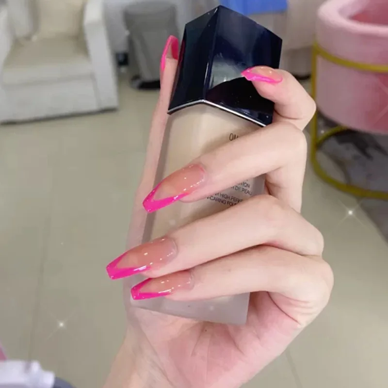 24pcs/Set French Fake Nail Patch Glue Type Fashion Manicure Detachable Wearable False Nails Gifts DIY Manicure Nail Art Tools
24pcs/Set French Fake Nail Patch Glue Type Fashion Manicure Detachable Wearable False Nails Gifts DIY Manicure Nail Art Tools
