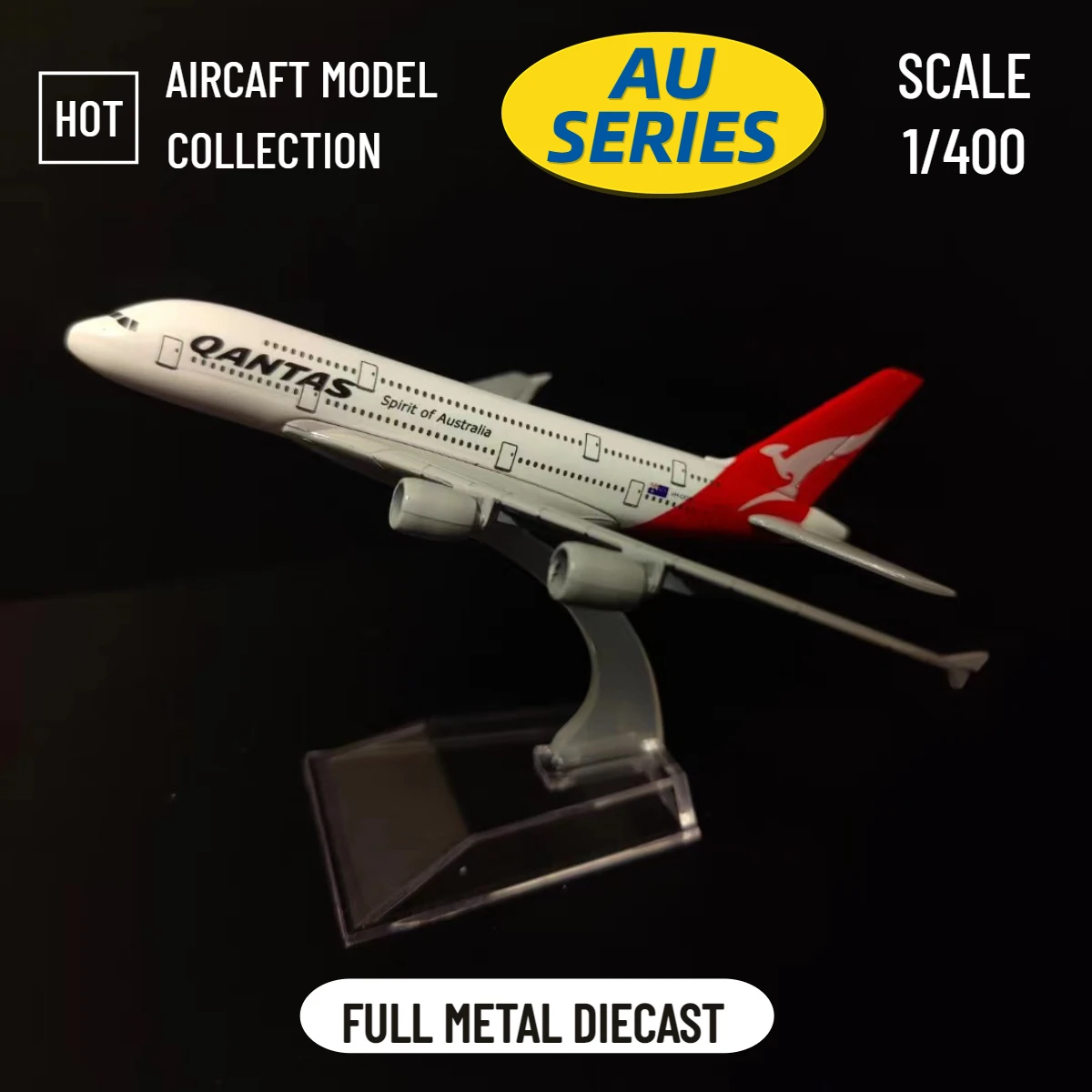 Scale 1:400 Metal Aircraft Replica 15cm Australia Qantas Europe Airline Boeing Airbus Airplane Diecast Model Miniature Xmas Gift
Scale 1:400 Metal Aircraft Replica 15cm Australia Qantas Europe Airline Boeing Airbus Airplane Diecast Model Miniature Xmas Gift