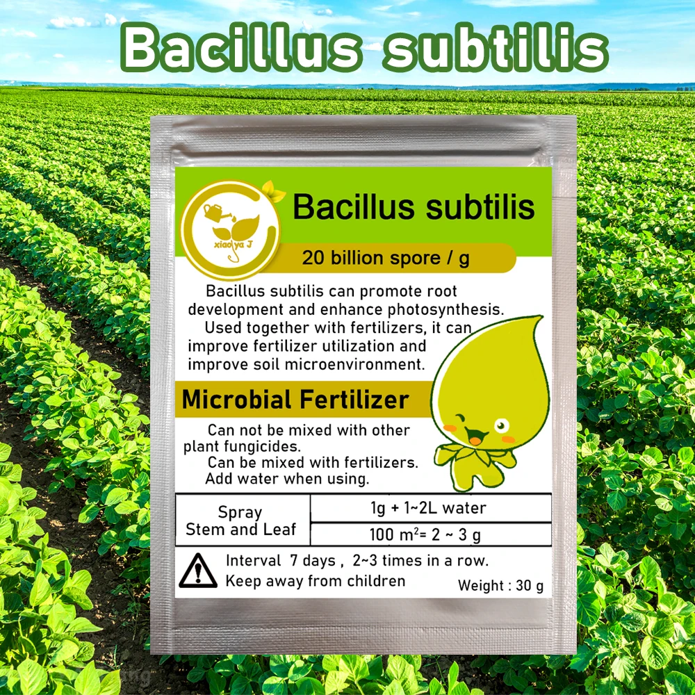 Водорастворимые биоудобрения Bacillus subtilis 30г
Водорастворимые биоудобрения Bacillus subtilis 30г