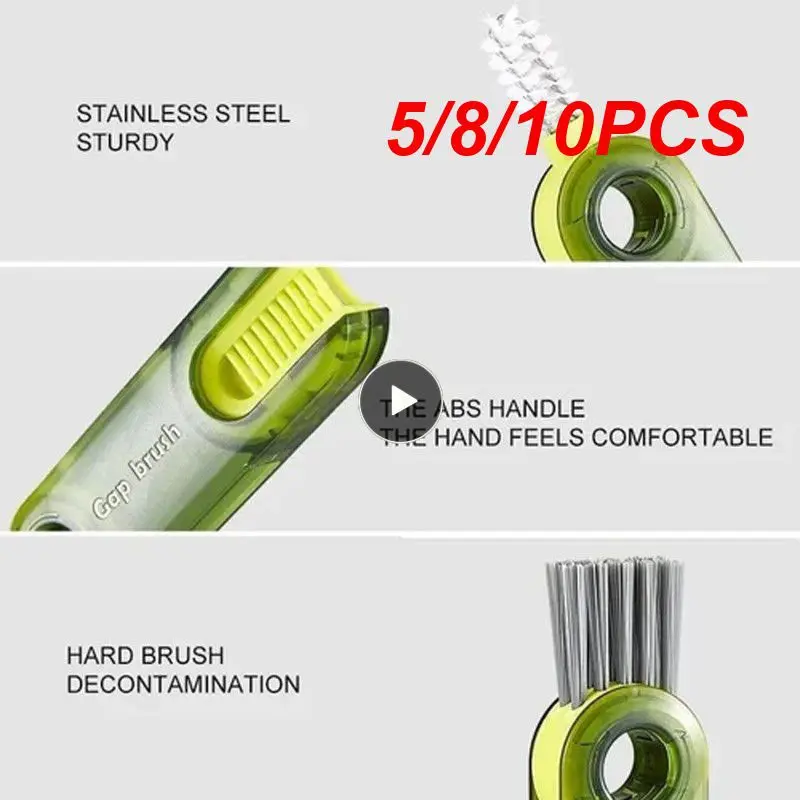 5/8/10PCS Milk Bottle Vacuum Cup Cleaning Brush Cleaning Brush Multi-functional U-shaped Silicone Brush Bottle Cap Detail Brush
5/8/10PCS Milk Bottle Vacuum Cup Cleaning Brush Cleaning Brush Multi-functional U-shaped Silicone Brush Bottle Cap Detail Brush