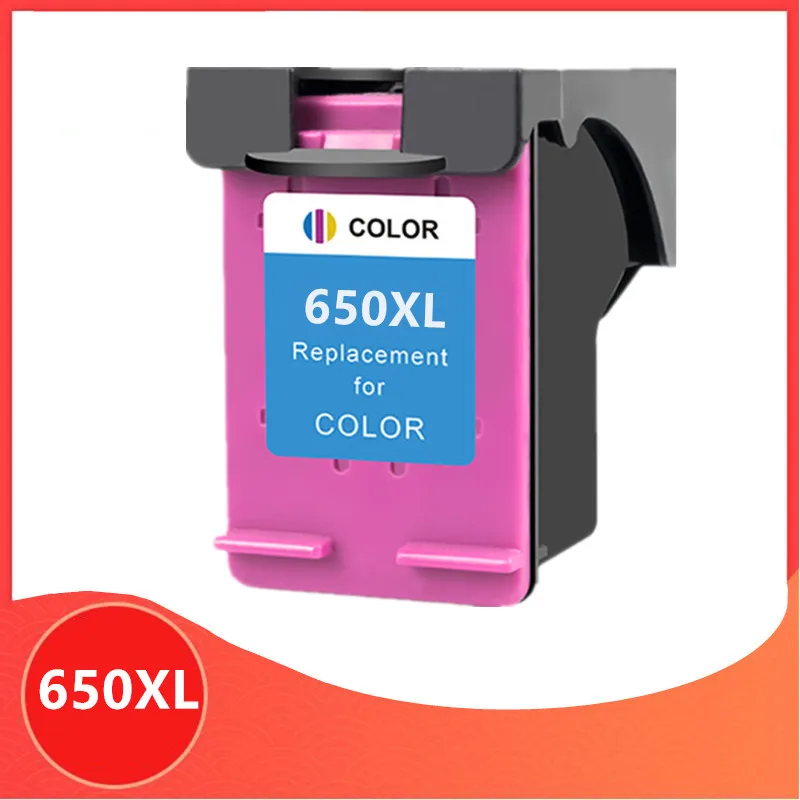 Compatible 650XL Ink Cartridge Replacement for HP 650 XL for HP650 Deskjet 1015 1515 2515 2545 2645 3515 3545 4515 4645 Printer
Compatible 650XL Ink Cartridge Replacement for HP 650 XL for HP650 Deskjet 1015 1515 2515 2545 2645 3515 3545 4515 4645 Printer