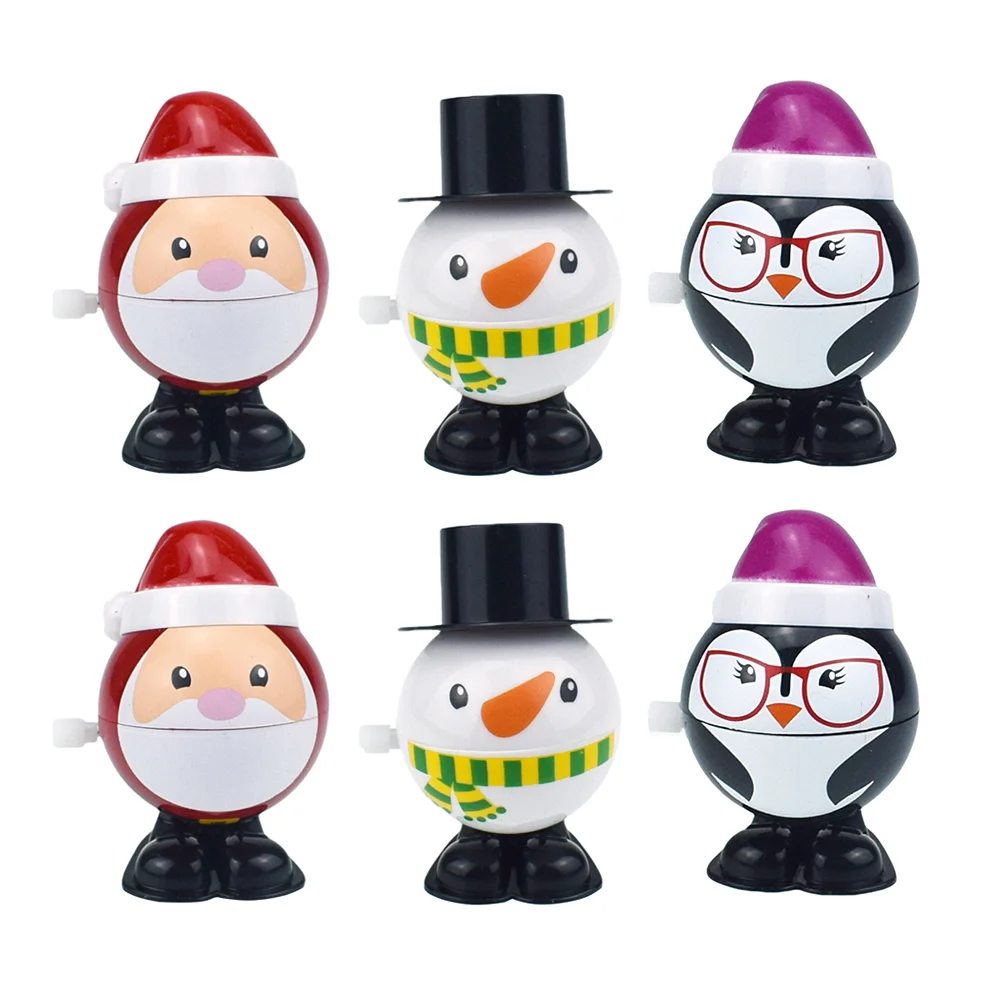 6pcs Christmas Clockwork Wind-up Christmas Gift Fun Christmas Clockwork for Children
6pcs Christmas Clockwork Wind-up Christmas Gift Fun Christmas Clockwork for Children