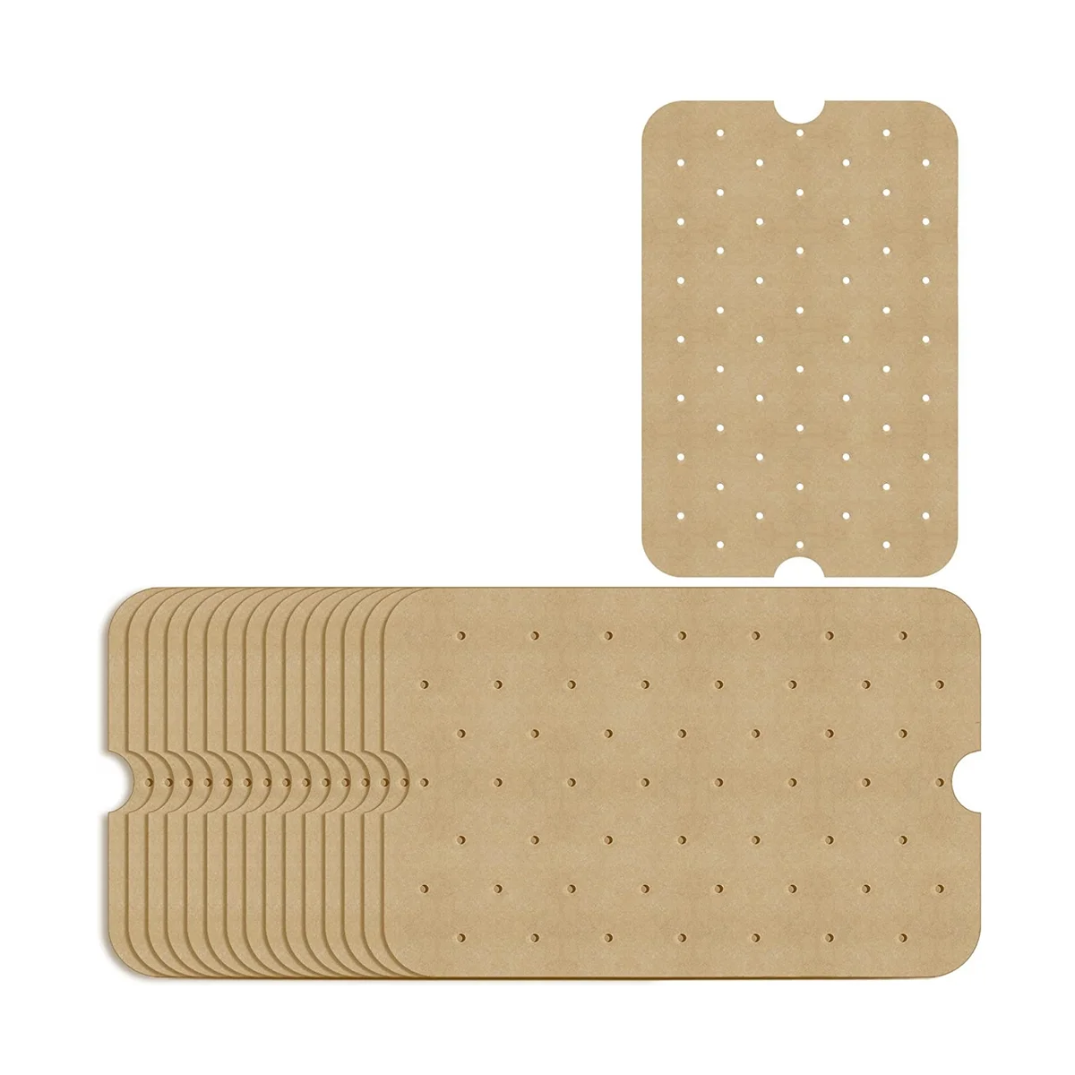 Disposable Parchment Paper, 100 PCS Perforated Rectangular Liners for Indoor Grill
Disposable Parchment Paper, 100 PCS Perforated Rectangular Liners for Indoor Grill