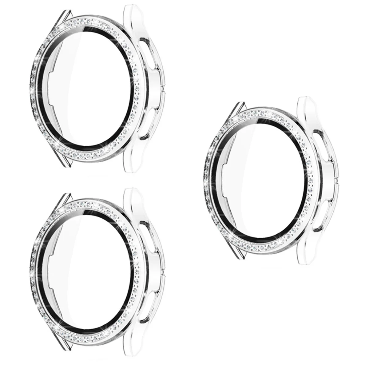 3pcs Fashion Watch Screen Protector Case Tempered Film Watch Bling Hard PC Cover
3pcs Fashion Watch Screen Protector Case Tempered Film Watch Bling Hard PC Cover