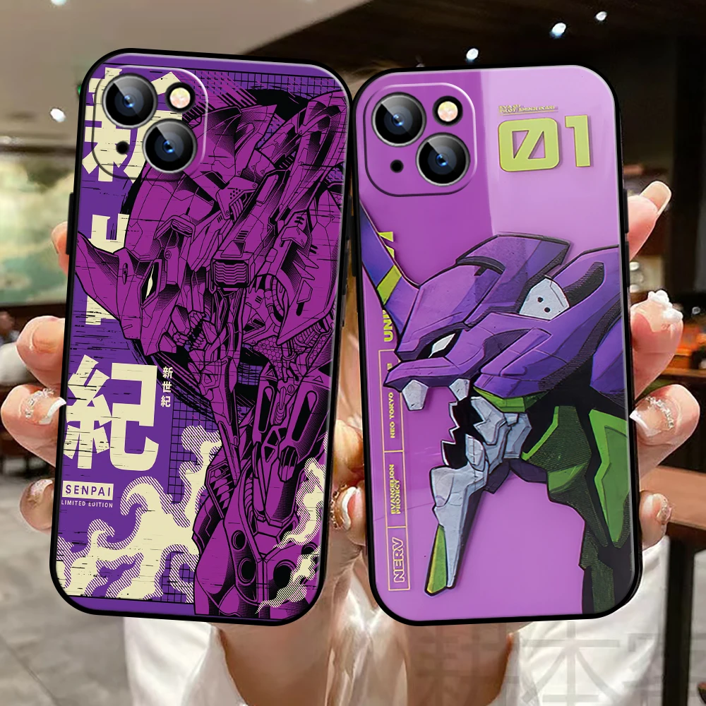 Neon Genesis Evangelion EVA For Apple iPhone 13 12 11 Pro 12 13 Mini X XR XS Max SE 5 6 6s 7 8 Plus Phone Case Carcasa Black 
Neon Genesis Evangelion EVA For Apple iPhone 13 12 11 Pro 12 13 Mini X XR XS Max SE 5 6 6s 7 8 Plus Phone Case Carcasa Black