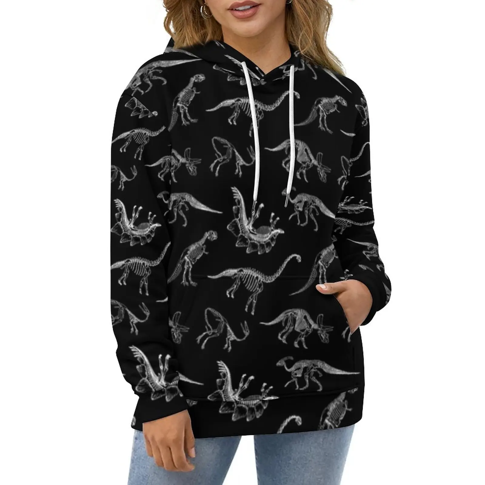 Dinosaur Skeleton Hoodies Jurassic World Skeletons Streetwear Oversized Hoodie Couple Long-Sleeve Casual Hooded Sweatshirts
Dinosaur Skeleton Hoodies Jurassic World Skeletons Streetwear Oversized Hoodie Couple Long-Sleeve Casual Hooded Sweatshirts