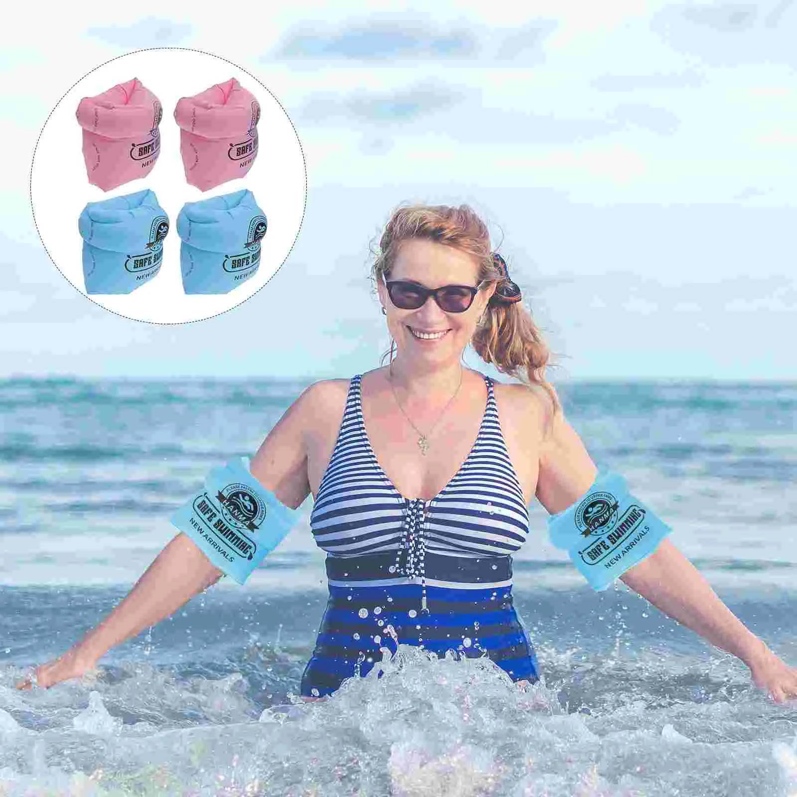 2 Pairs Lifebuoy Adult Arm Floats PVC Swimming Armbands Toddler Floating Sleeves Inflatable Children Toys Pool accessories
2 Pairs Lifebuoy Adult Arm Floats PVC Swimming Armbands Toddler Floating Sleeves Inflatable Children Toys Pool accessories