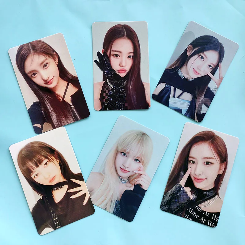 Kpop 6Pcs/Set IVE New Album ELEVEN Lomo Card Photo Print Wholesale Cards Poster Picture Fans Gifts Collection
Kpop 6Pcs/Set IVE New Album ELEVEN Lomo Card Photo Print Wholesale Cards Poster Picture Fans Gifts Collection