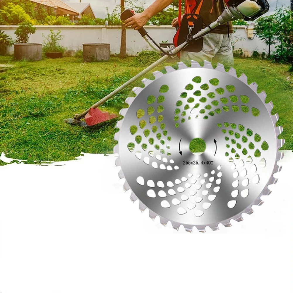1 Pcs Grass Trimmer Head Saw Blade 40Teeth Wood Brush Cutter Disc For Lawn Mower Garden Tools Accessories
1 Pcs Grass Trimmer Head Saw Blade 40Teeth Wood Brush Cutter Disc For Lawn Mower Garden Tools Accessories