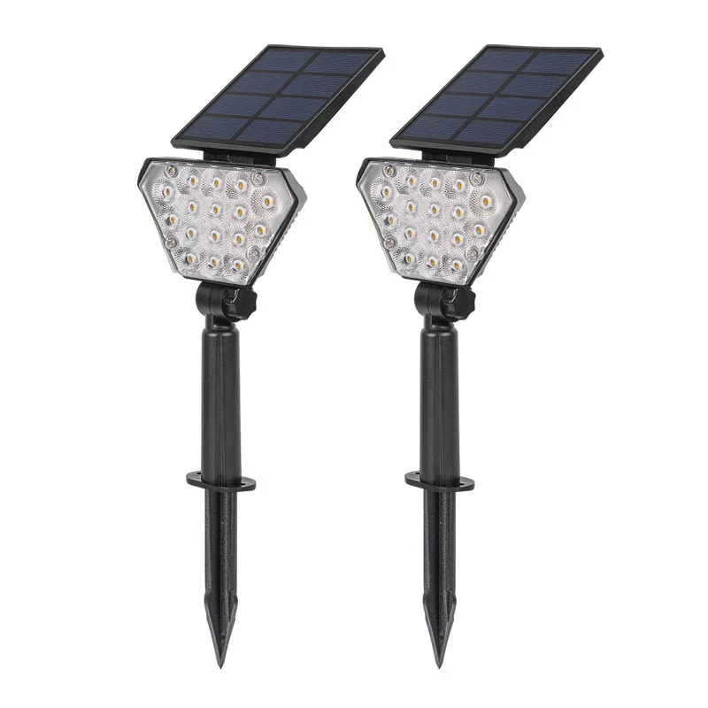 LED Solar Adjustable Spotlights Waterproof Solar Garden Light Outdoors Landscape Lamp for Outdoor Garden Lawn Decoration
LED Solar Adjustable Spotlights Waterproof Solar Garden Light Outdoors Landscape Lamp for Outdoor Garden Lawn Decoration