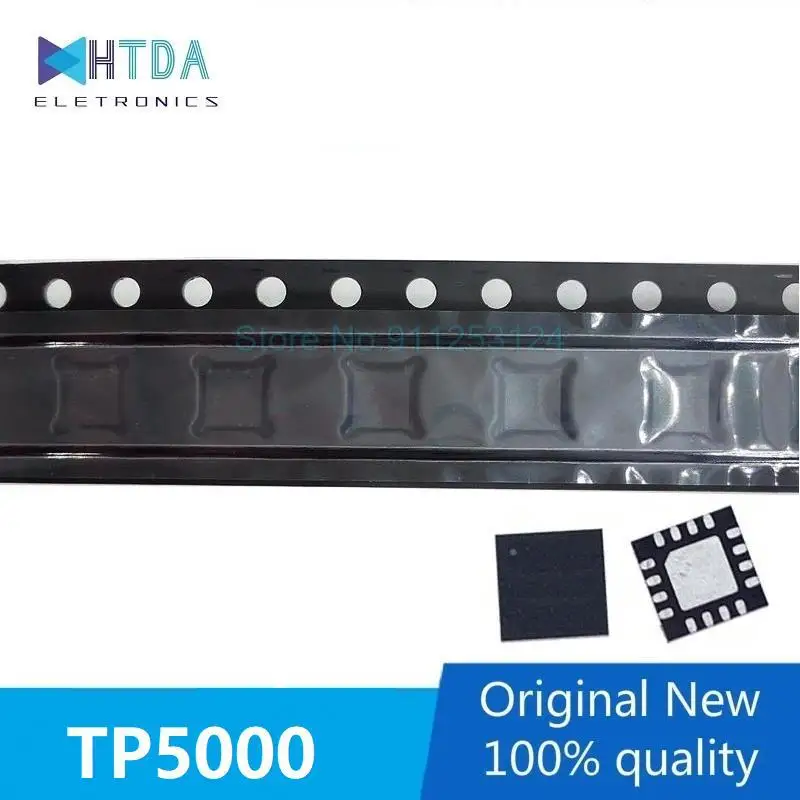 10 шт./лот TP5000 QFN16 2A 4,2 V/3,6 V Новая и оригинальная интегральная схема
10 шт./лот TP5000 QFN16 2A 4,2 V/3,6 V Новая и оригинальная интегральная схема