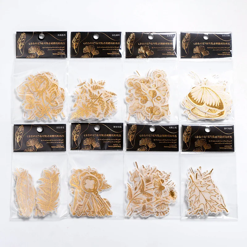 20Packs Wholesale Golden Stickers Foil Material gold Bronzing Flower Rose paper Decorative star cards Scrapbooking 134*80MM
20Packs Wholesale Golden Stickers Foil Material gold Bronzing Flower Rose paper Decorative star cards Scrapbooking 134*80MM