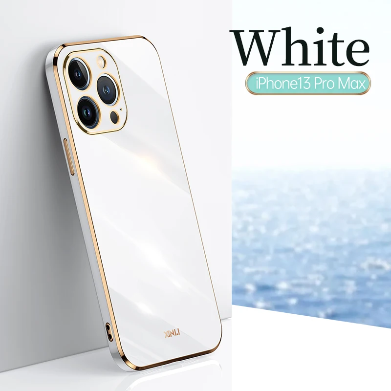 Luxury Gold Plating Phone Case For iphone 11 12 13 Pro XS X XR Max 7 8 Plus SE3 2 Soft Shockproof Silicone Cover For iphone 13
Luxury Gold Plating Phone Case For iphone 11 12 13 Pro XS X XR Max 7 8 Plus SE3 2 Soft Shockproof Silicone Cover For iphone 13