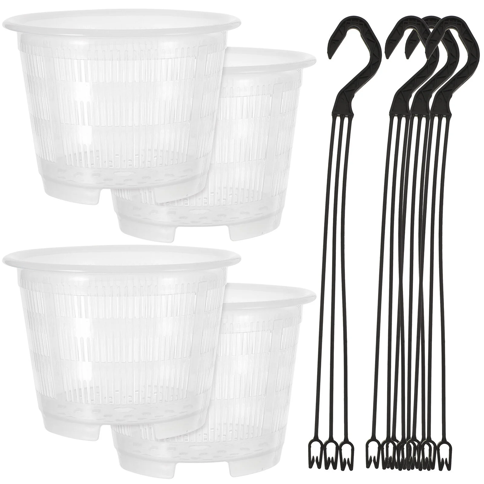 4 Sets Wall Hanging Pots Succulent Planters Indoor Plastic Flower Plants Small Container
4 Sets Wall Hanging Pots Succulent Planters Indoor Plastic Flower Plants Small Container