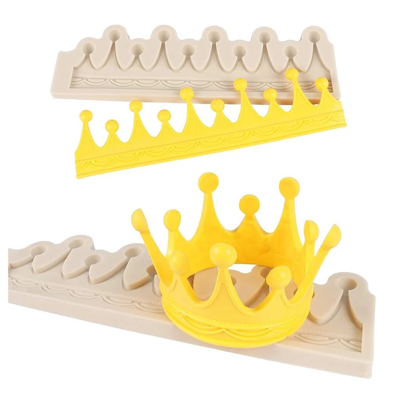 3D Circle Crown Fondant Mold Filigree Tiara Cake Topper Sugarcraft Decorating Tool Gumpaste Polymer Clay Mould Kitchen Accessory
3D Circle Crown Fondant Mold Filigree Tiara Cake Topper Sugarcraft Decorating Tool Gumpaste Polymer Clay Mould Kitchen Accessory