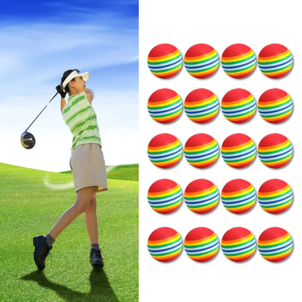 Yellow/Red/Blue Soft Sponge Rainbow Color Practice EVA Golf Golf Ball Balls Training
Yellow/Red/Blue Soft Sponge Rainbow Color Practice EVA Golf Golf Ball Balls Training